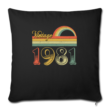 Backen Kissenbezug - Retro 81 1981 Classic