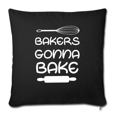 Backen Kissenbezug - Bäcker werden backen! - Geschenk