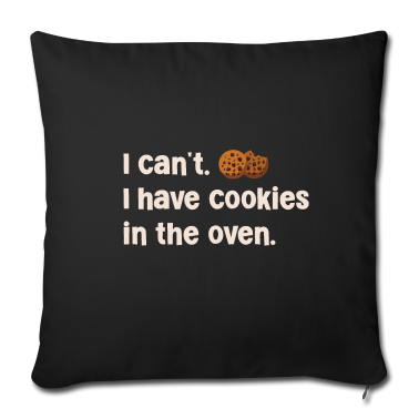 Backen Kissenbezug - Backen Bäcker Bäckerin