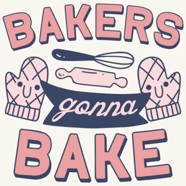 Motiv Bäcker gehen zum Backen