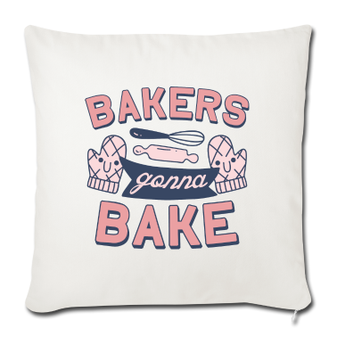 Backen Kissenbezug - Bäcker gehen zum Backen