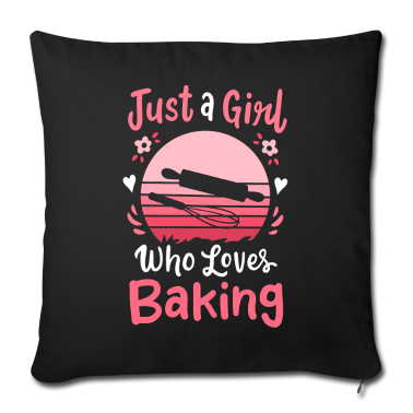 Backen Kissenbezug - Backen Bäcker Retro