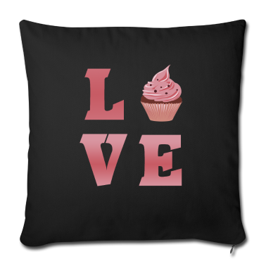 Backen Kissenbezug - Bäcker backen Cupcake