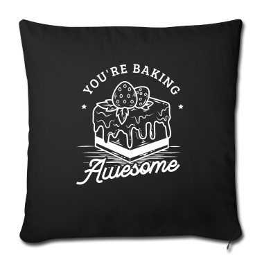 Backen Kissenbezug - Backen Bäcker Geschenk