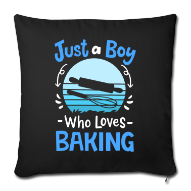 Backen Kissenbezug - Backen Bäcker Retro