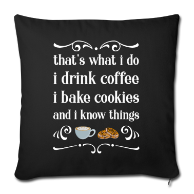 Backen Kissenbezug - Backen Bäcker Bäckerin