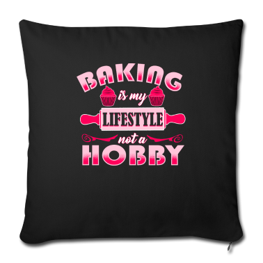 Backen Kissenbezug - Backen Bäcker Bäckerin