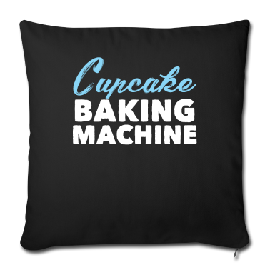 Backen Kissenbezug - Bäcker backen Cupcake