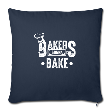 Backen Kissenbezug - Bäcker werden backen.