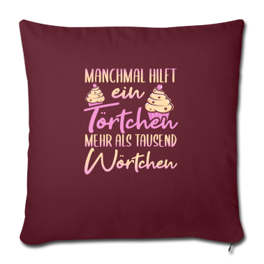 Backen Kissenbezug - Backen, Bäcker, Beckerin