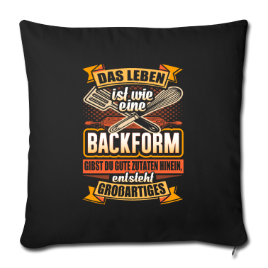 Backen Kissenbezug - Backen, Bäcker, Bäckerin