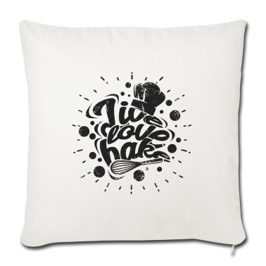 Backen Kissenbezug - Backen Bäcker Bäckerin