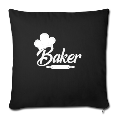 Backen Kissenbezug - Bäcker backen Kuchen