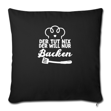 Backen Kissenbezug - Kekse backen Bäcker