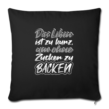 Backen Kissenbezug - Backen Bäcker Beckerin