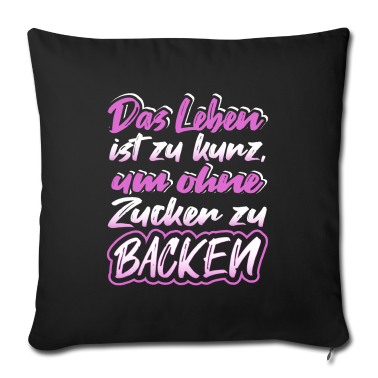 Backen Kissenbezug - Backen, Bäcker, Beckerin