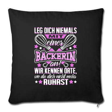 Backen Kissenbezug - Backen, Bäcker, Beckerin