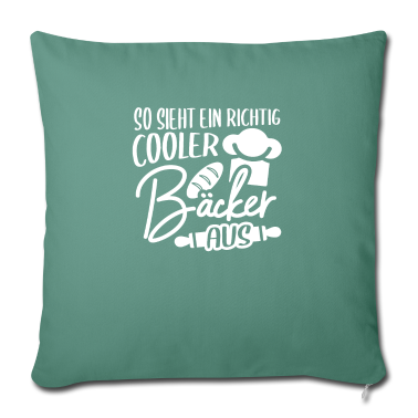 Backen Kissenbezug - Backen, Bäcker, Beckerin