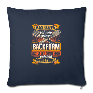 Backen Kissenbezug - Backen, Bäcker, Beckerin