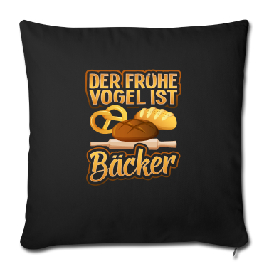 Backen Kissenbezug - Backen, Bäcker, Beckerin