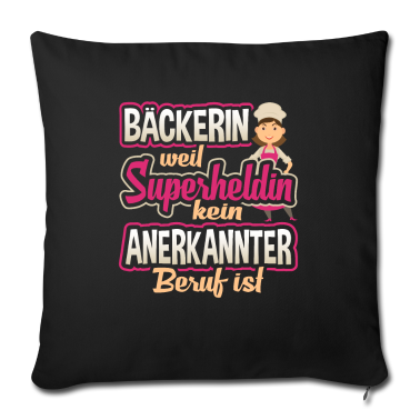 Backen Kissenbezug - Backen Bäcker Beckerin