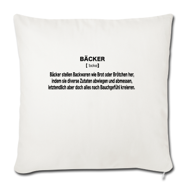 Backen Kissenbezug - Bäcker