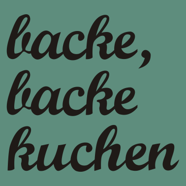 Motiv backe, backe kuchen