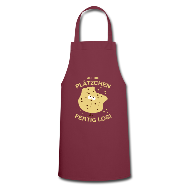 Backen Sch&uuml;rze - Auf die Plätzchen!