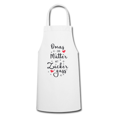 Backen Sch&uuml;rze - Omas sind Mütter mit Zuckerguss - Oma Geschenk