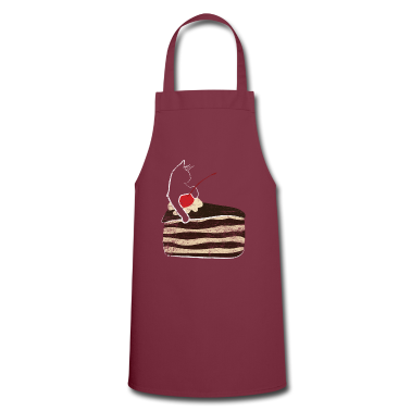 Backen Sch&uuml;rze - Schwarzwälder Kirschtorte Katze