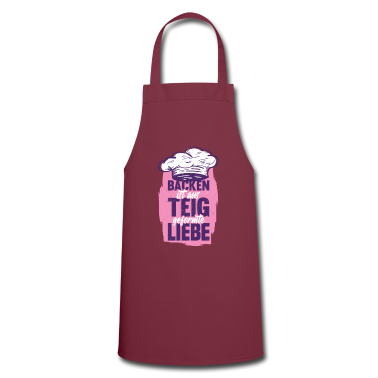 Backen Sch&uuml;rze - Teig Brötchen Brot Bäcker Ausbildung Geschenk