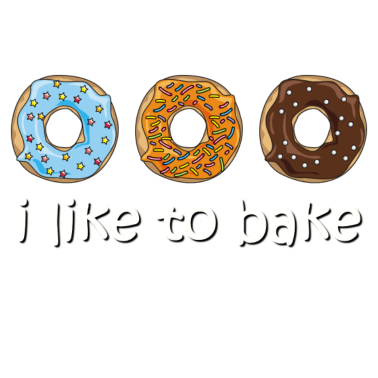 Motiv donuts i like bake