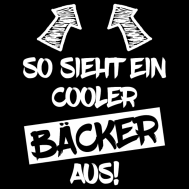 Motiv Bäcker Backen Lustig