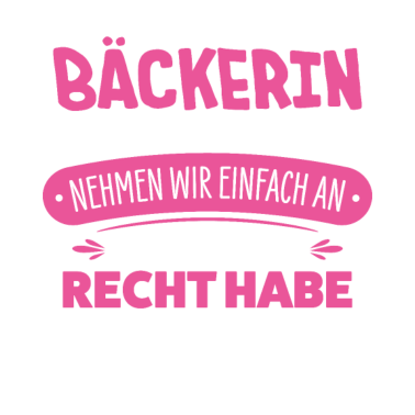 Motiv Bäckerin Backen