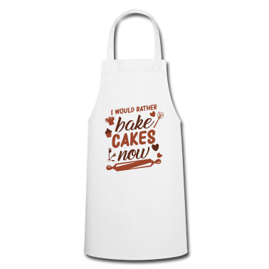 Backen Sch&uuml;rze - Netter Kuchen backen Spruch, Bäcker Geschenk