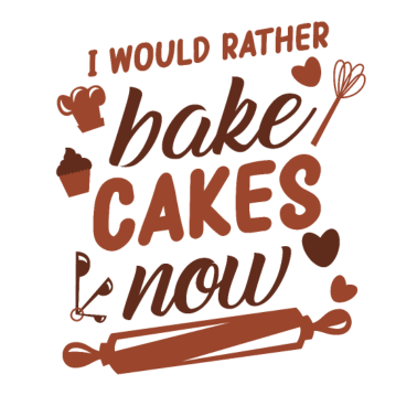 Motiv Netter Kuchen backen Spruch, Bäcker Geschenk