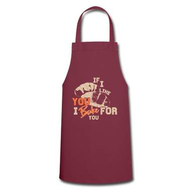 Backen Sch&uuml;rze - Backen Spruch Geschenk