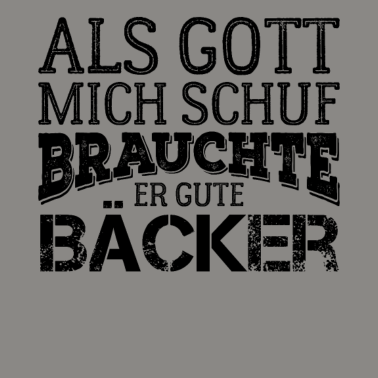 Motiv Lustiger Bäcker Spruch