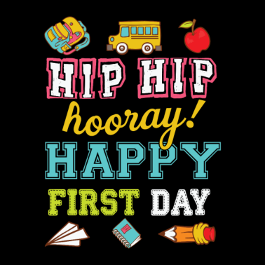 Motiv Erster Schultag Zurück in die Schule