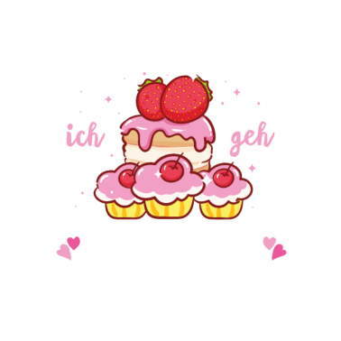 Motiv Mir reichts ich geh backen Hobbybäcker Naschkatze