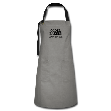 Backen Sch&uuml;rze - older Bakers ältere Bäcker backen cooler Spruch