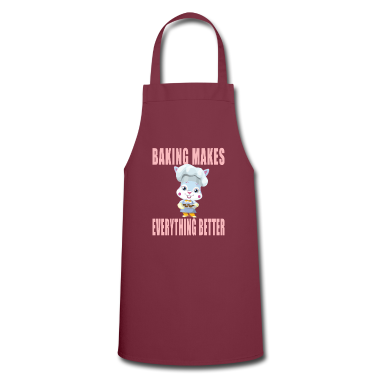 Backen Sch&uuml;rze - Backen macht alles besser Bunnie