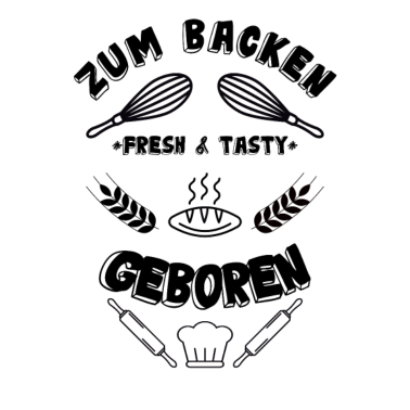 Motiv Geschenkidee für Bäcker Konditor Hobby backen