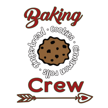 Motiv Baking Crew Lustiges Geschenk zum Plätzchen backen