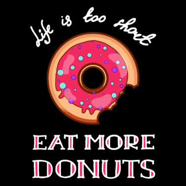 Motiv Eat more Donuts