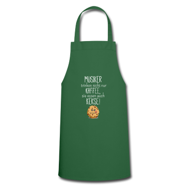 Backen Sch&uuml;rze - Musiker essen auch Kekse! - Musikliebhaber Musik