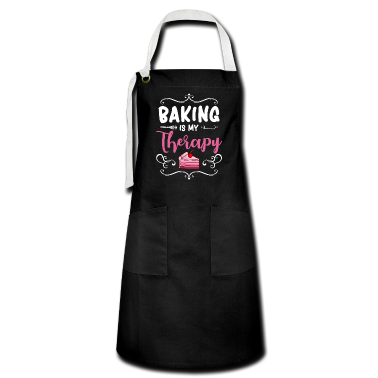 Backen Sch&uuml;rze - Bäckerin Bäcker Spruch Therapie