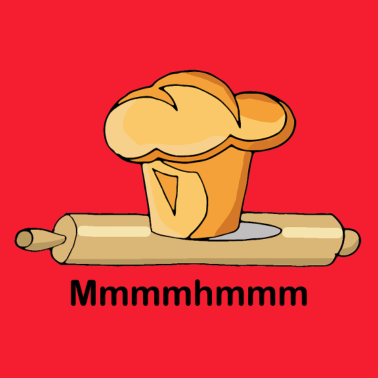 Motiv Französische Brioche und Patisserierolle