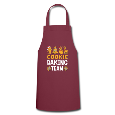 Backen Sch&uuml;rze - Back Team Bäcker Weihnachten Cookie Baking Lebkuch