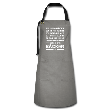 Backen Sch&uuml;rze - Bäcker, Backen Shirt